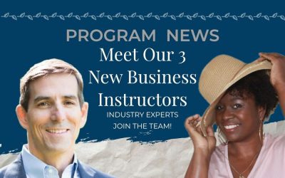 3 New Conservatory Business Instructors