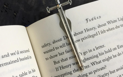 Sword bookmarks helped this writer land her dream editor