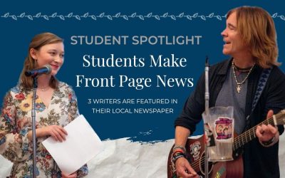 Students Make Front Page Local News