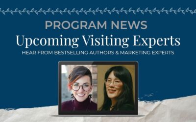 Upcoming Visiting Experts Visiting The Author Conservatory Students