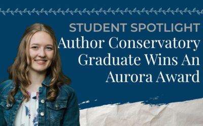 Author Conservatory Graduate Wins in Young Adult Aurora Awards